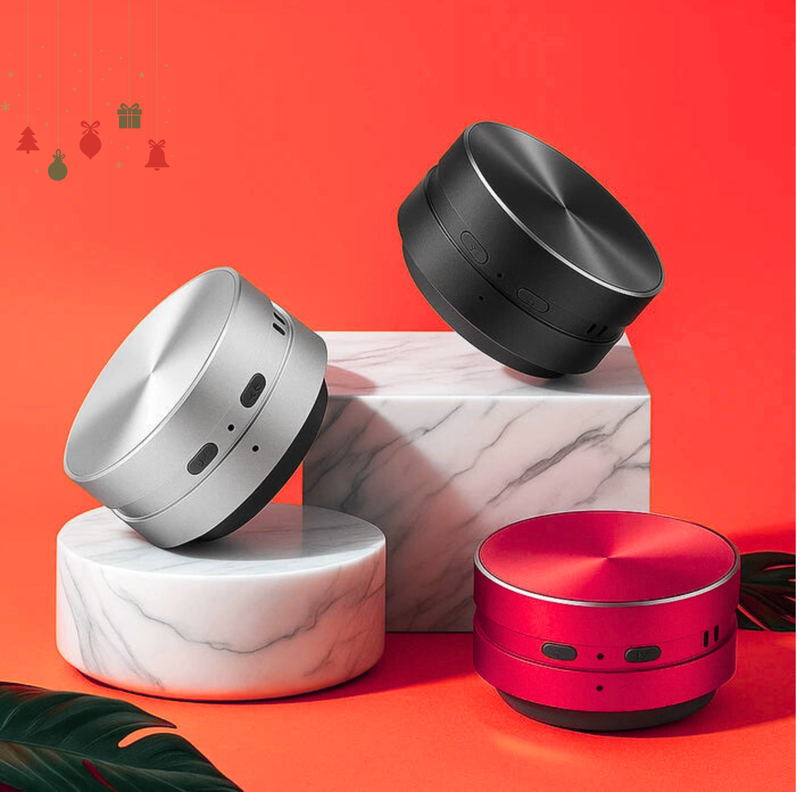 VibeBox – Mini Caixa de Som que Amplifica Qualquer Superfície!