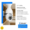 Kit de Câmeras 360° WiFi SecurityMax – 2 Unidades + Mini Câmera Grátis!