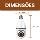 Kit de Câmeras 360° WiFi SecurityMax – 2 Unidades + Mini Câmera Grátis!