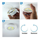 Kit de Iluminação Led Sem Fio com Controle Remoto - Compre 4 leve 6