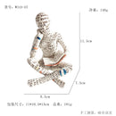 Escultura decorativa de Cerâmica Premuim - Coleção Reflexão Literária