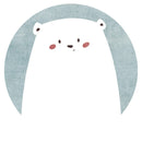 Tapete Decorativo Infantil Redondo - Coleção Fofura Animal