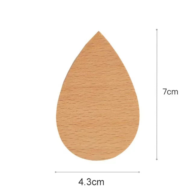 Ganchos de Parede Decorativos Animal de Madeira