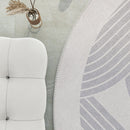 Tapete Decorativo Moderno Redondo - Coleção Japão