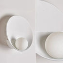 Luminária de Parede Estilo Chinês - Shell Branco, Preto ou Marrom