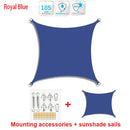 Toldo quadrado Portátil Impermeável Flexível e Resistente Com Proteção UV