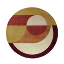 Tapete Geométrico Redondo Coleção Horizon