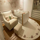 Tapete Infantil Redondo Coleção Amor Perfeito