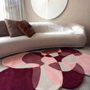 Tapete Orgânico Abstrato Grande - Coleção Flow