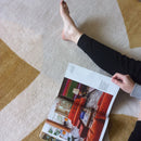 Tapete Orgânico Abstrato Grande - Coleção Flow