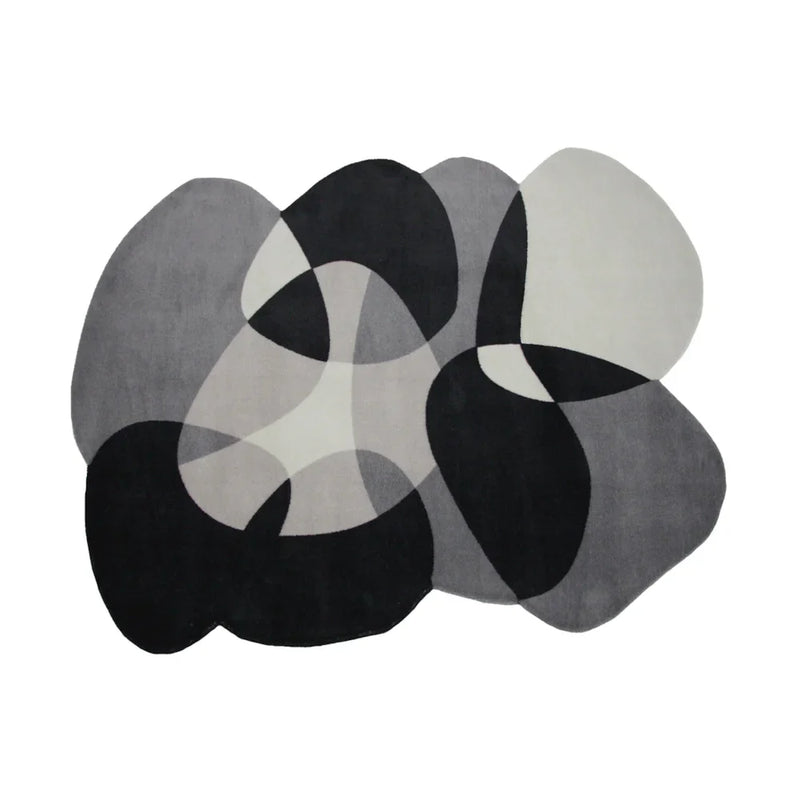 Tapete Orgânico Abstrato Grande - Coleção Flow