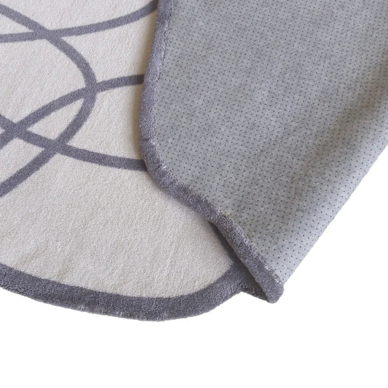 Tapete Orgânico Abstrato Grande - Coleção Flow