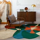 Tapete Orgânico Abstrato Grande - Coleção Flow