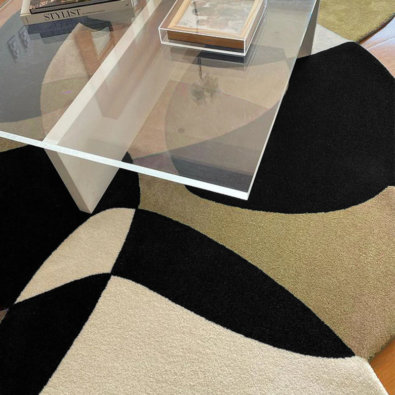 Tapete Orgânico Abstrato Grande - Coleção Flow