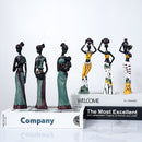 Kit de estatuetas decorativas - Africanas - Renova Lar