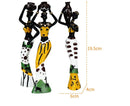 Kit de estatuetas decorativas - Africanas - Renova Lar