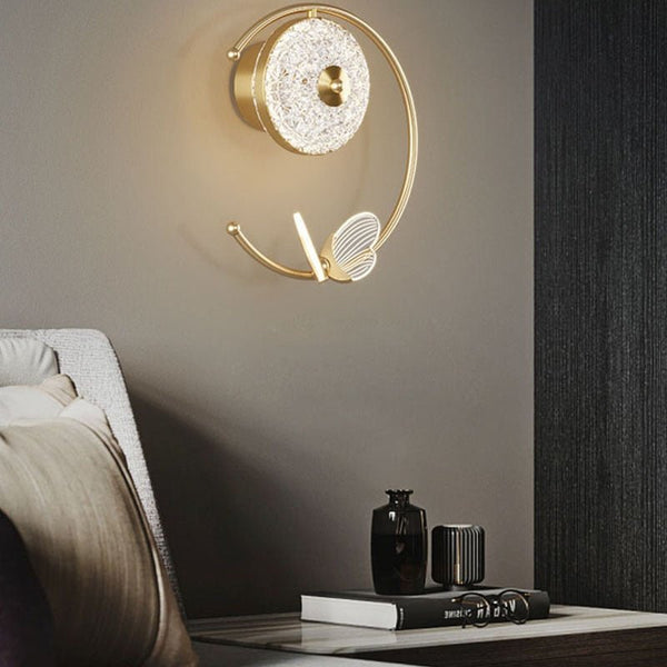 Luminária Arandela Decorativa Moderna de Luxo - Butterfly - Renova Lar