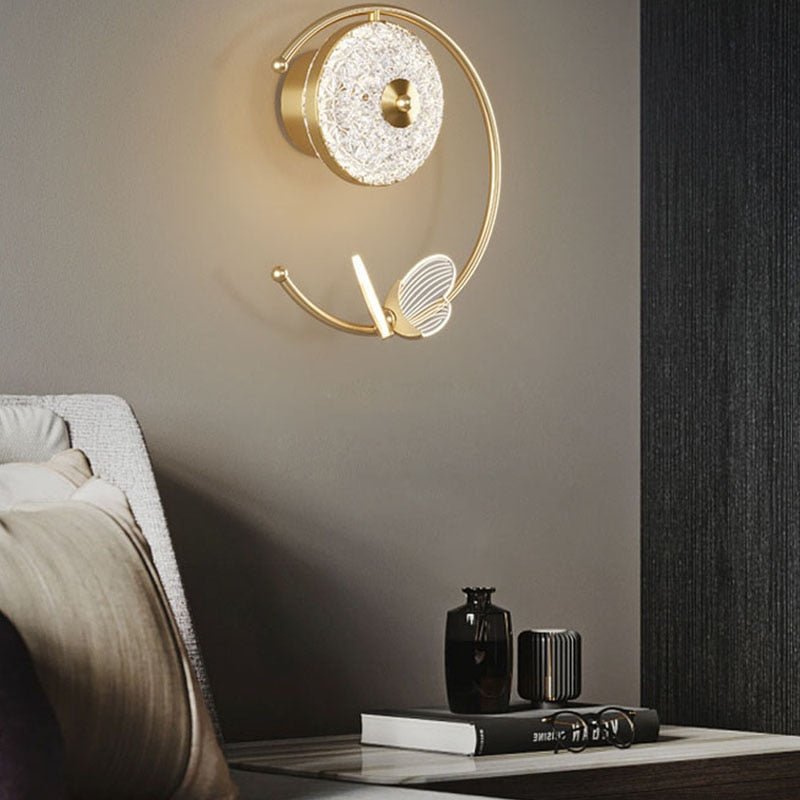 Luminária Arandela Decorativa Moderna de Luxo - Butterfly - Renova Lar