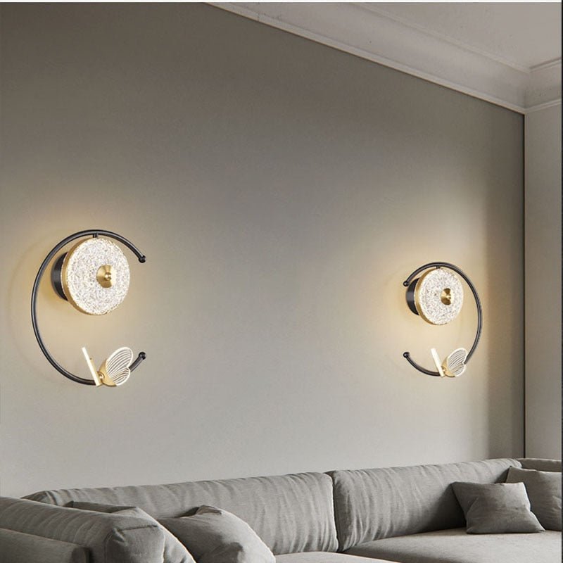 Luminária Arandela Decorativa Moderna de Luxo - Butterfly - Renova Lar
