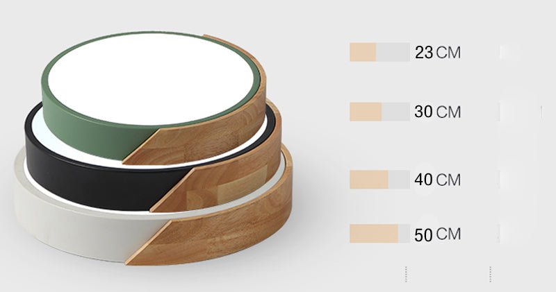 Luminária de teto Decorativa Redonda LED com controle remoto - Renova Lar