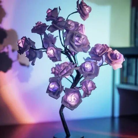 Luminária decorativa - Magic rose tree - Renova Lar