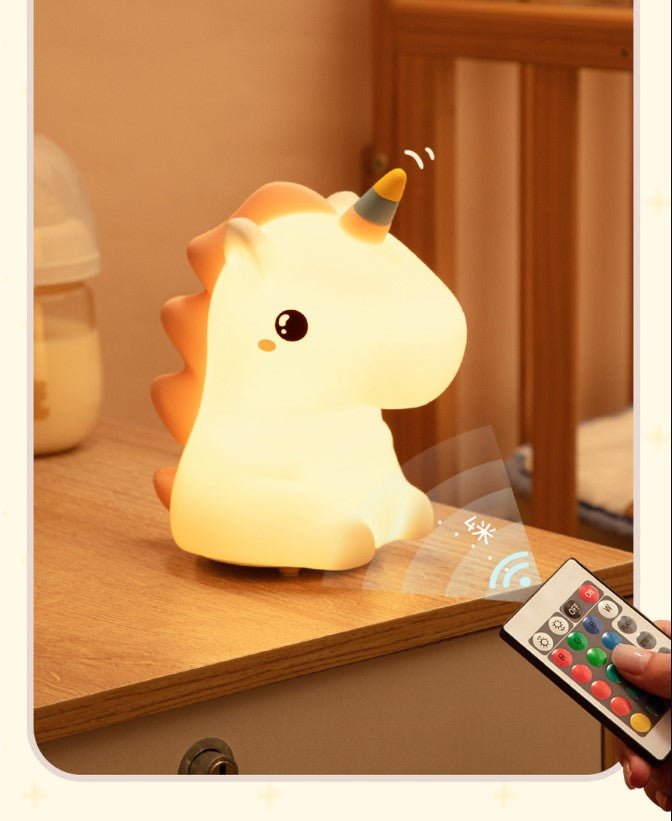 Luminária infantil decorativas LED - Unicórnio - Renova Lar
