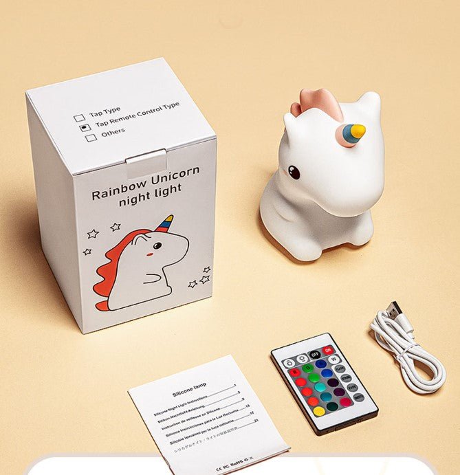 Luminária infantil decorativas LED - Unicórnio - Renova Lar