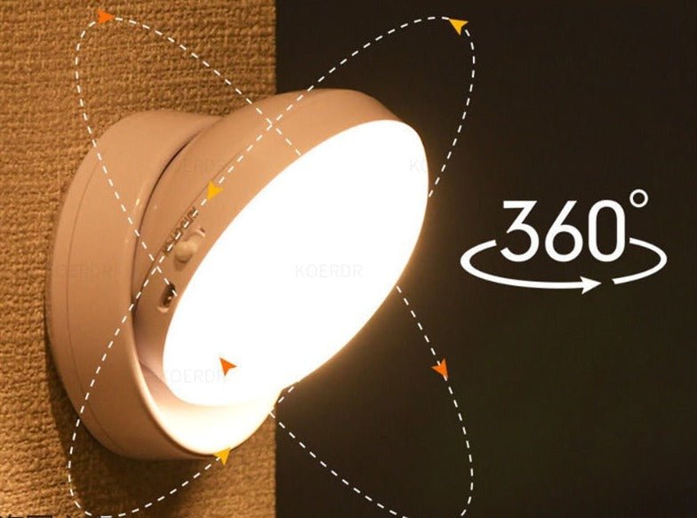 Luminária LED Inteligente com sensor de presença e base magnética - MotionSense Light - Renova Lar