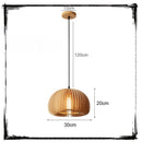 Luminária pingente decorativa de Bambu Artesanal - Sakura Ikiro Collection - Renova Lar