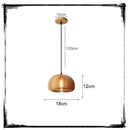 Luminária pingente decorativa de Bambu Artesanal - Sakura Ikiro Collection - Renova Lar