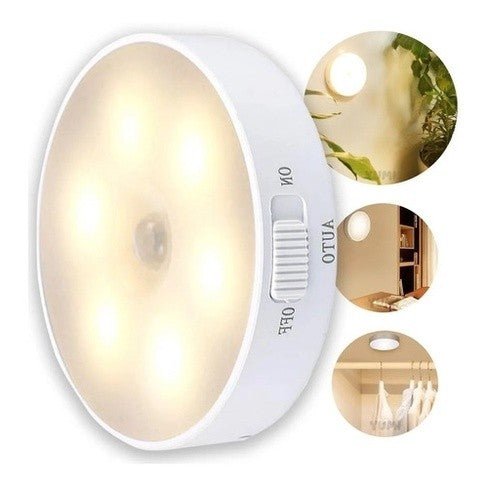 Luminárias LED sem Fio com Sensor Presença - Renova Lar