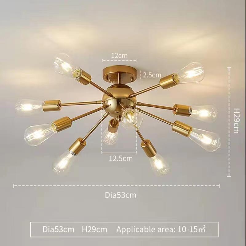 Lustre moderno com 6 spots - Constellation - Renova Lar