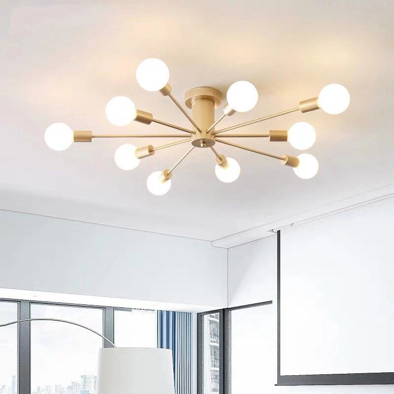 Lustre moderno com 6 spots - Constellation - Renova Lar