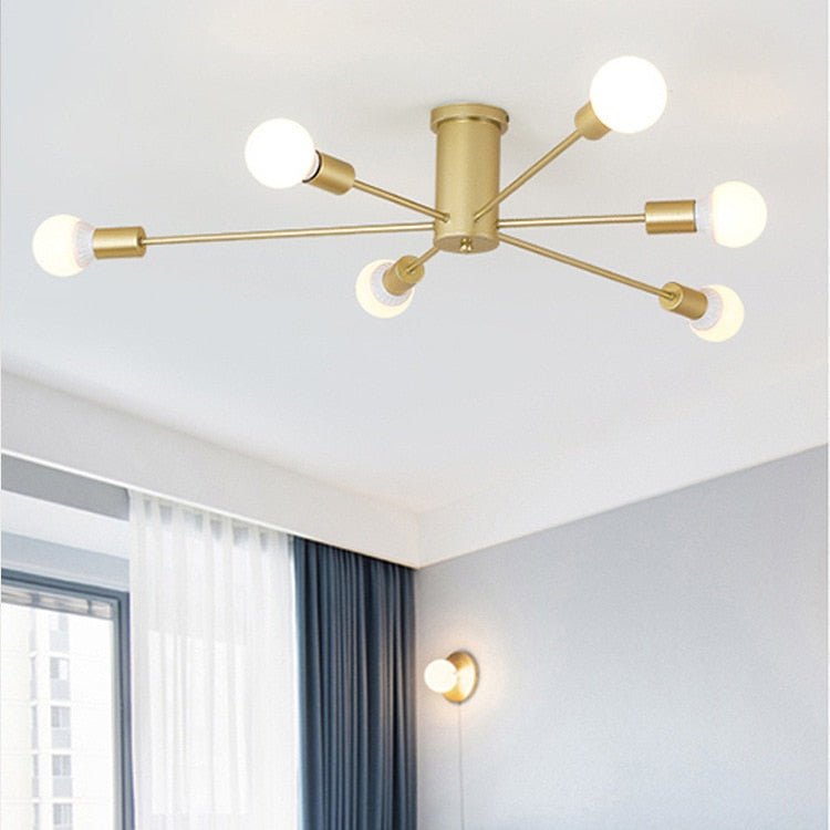 Lustre moderno com 6 spots - Constellation - Renova Lar