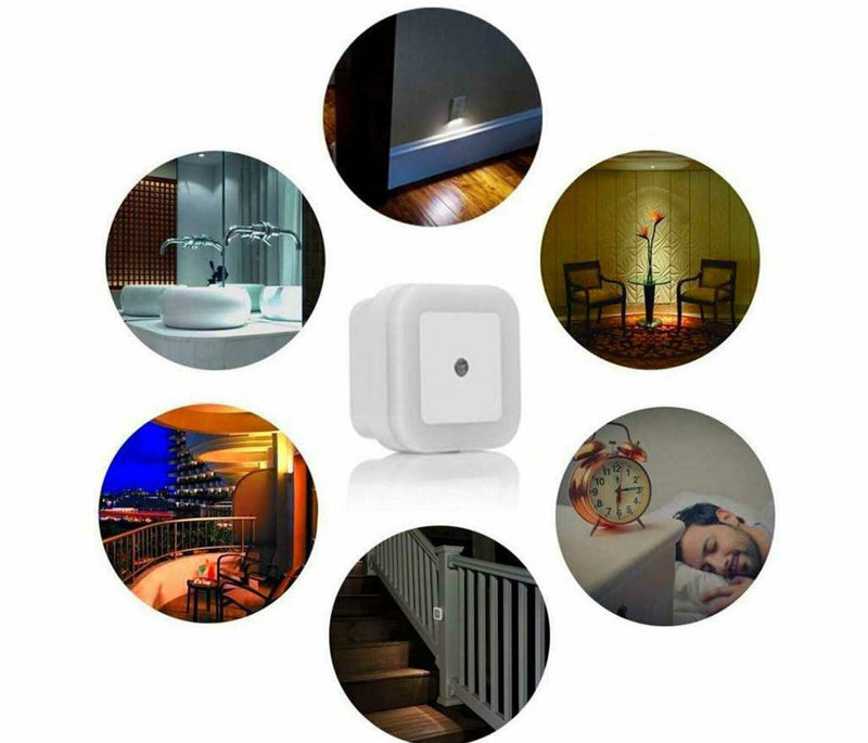 Mini luminárias decorativas LED para tomadas - Renova Lar